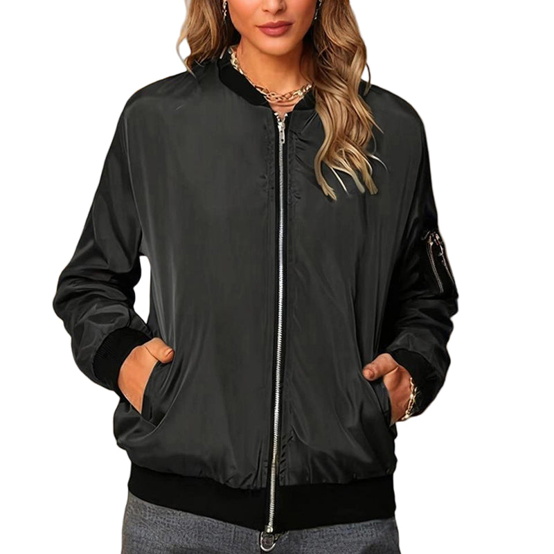 Dames Bomberjack met Ritsen