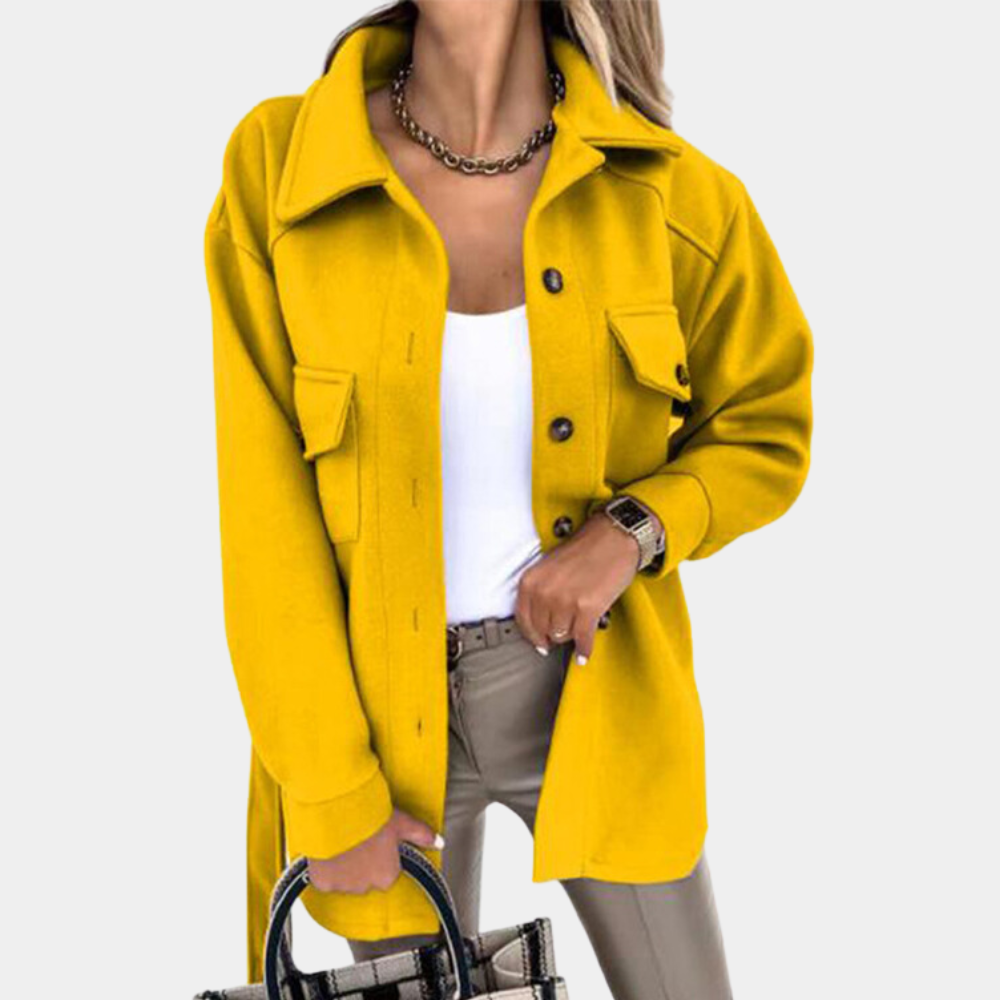 Dames Overshirt Jas – Trendy Shacket