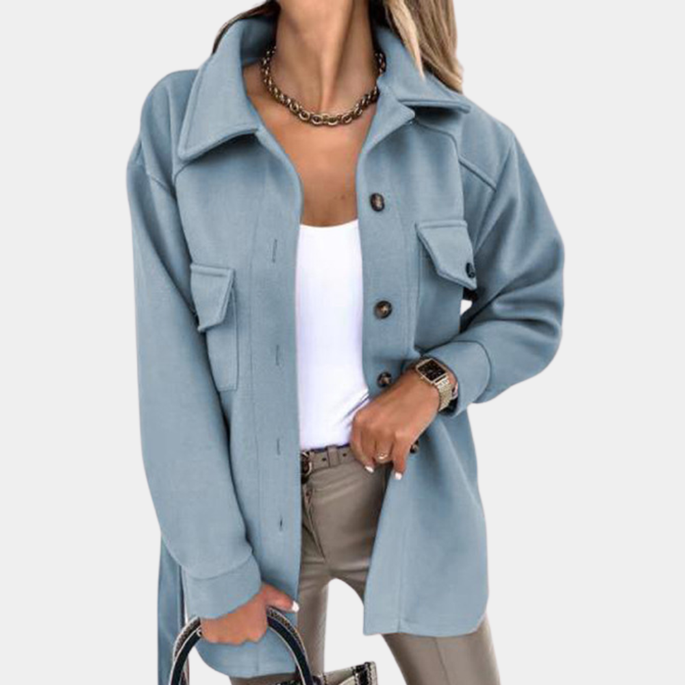 Dames Overshirt Jas – Trendy Shacket